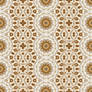 Free seamless tiling gold floral pattern