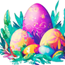 Free Easter Eggs Png 2