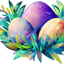 Free Easter Eggs Png 3