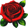 Free ai generated Png Red Rose