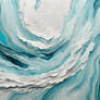 Create an abstract expressionist artwork