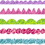Free Hand Drawn Scribble PNG Borders - Dividers