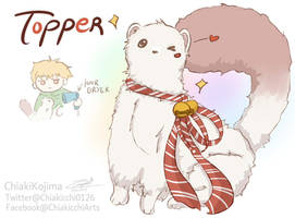 [Fanart] Fluffy Topper for Xmas~