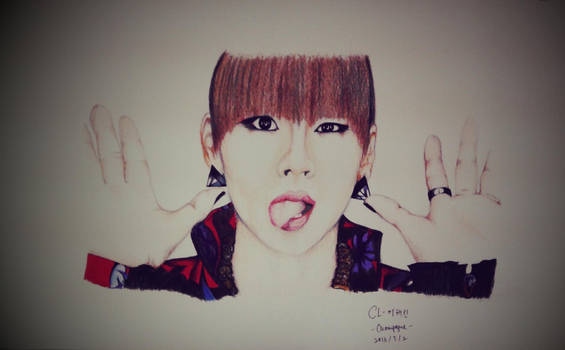 CL (2NE1) portrait