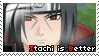 Itachi is BETTER Stamp