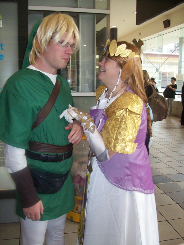 Princess Zelda Link Talking by LinkandZelda2009 on DeviantArt
