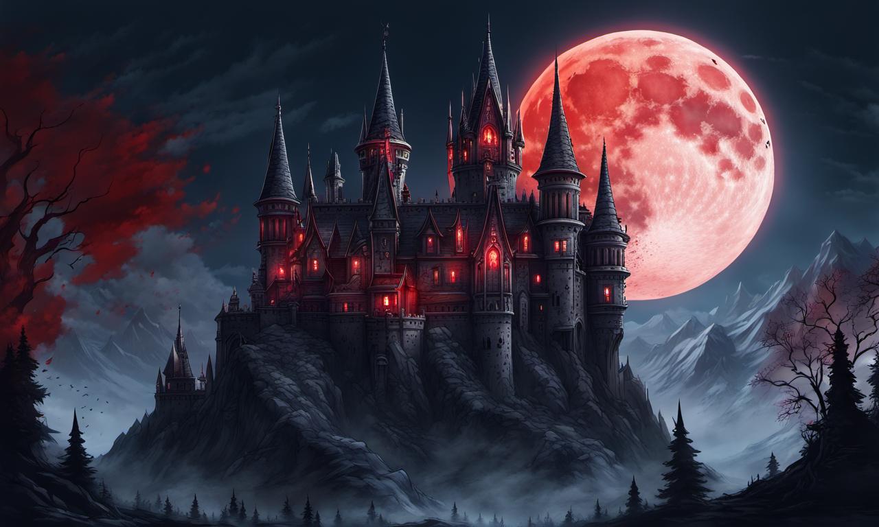 Vampire Base AI Art Vampire Castle by ATaleOfAutumn on DeviantArt