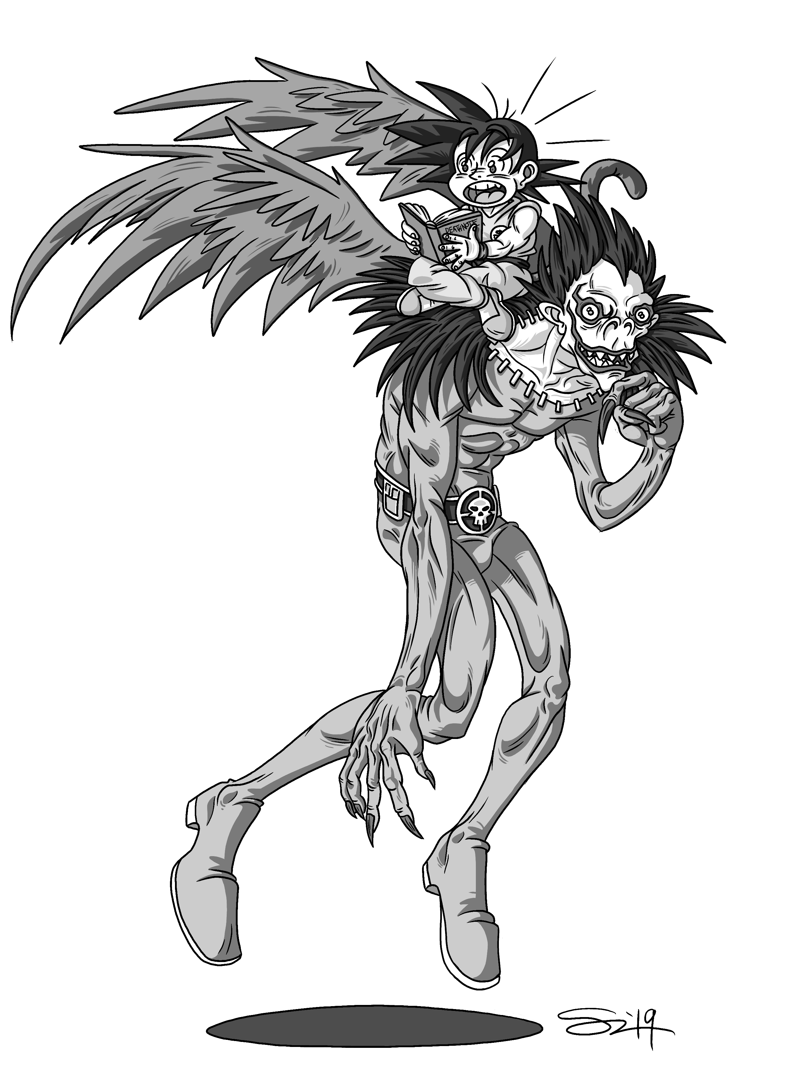 Goku - Desenho de ryuk09 - Gartic