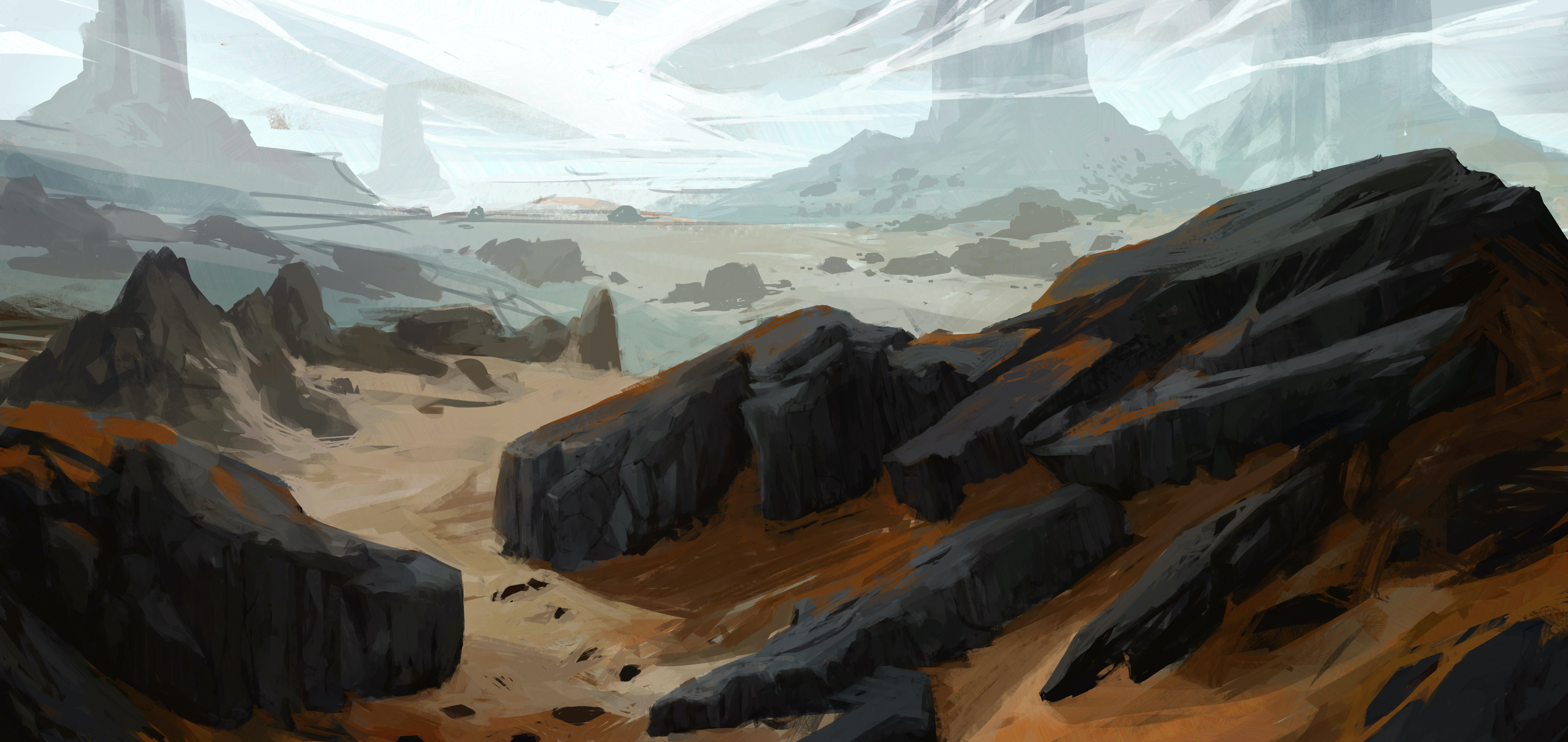 Daily Environment painting