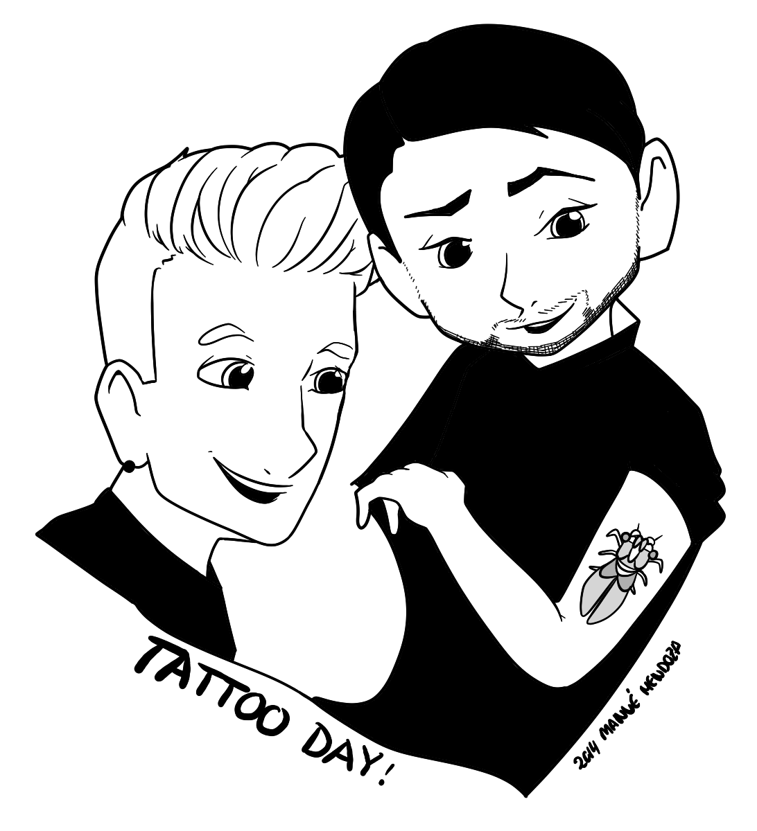 Tattoo day. by Mandoriko on DeviantArt