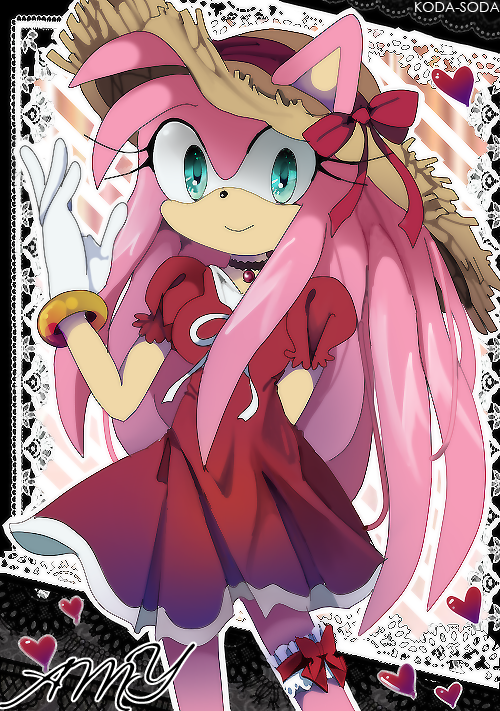 Anime Amy Rose (older ver)