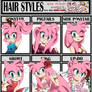 Amy Rose hair meme