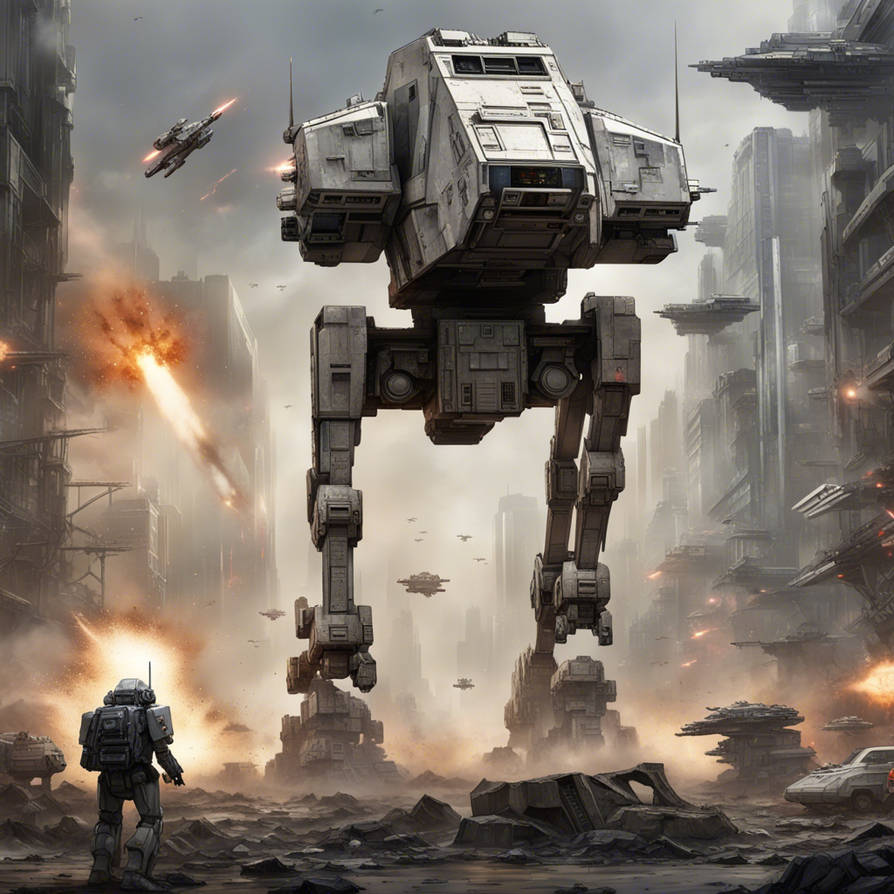 Battletech Crossover Realistic, a Mech from Battletech crossed with AT- by LeonardKeygames ...