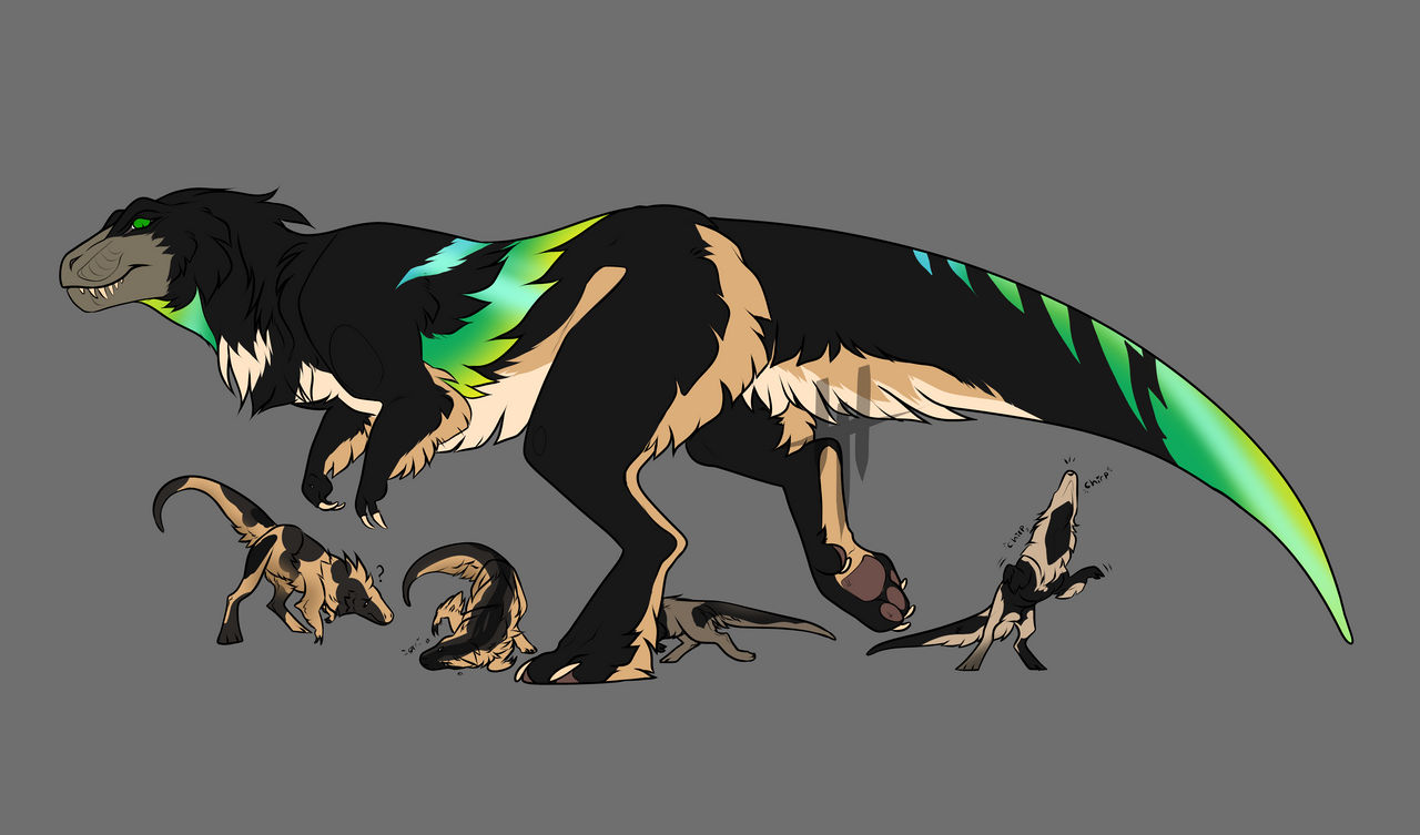 Floofi Rex Fluffy Rex by Hyenazteeth on DeviantArt