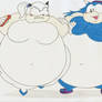 Obese Angelica and Bubbles