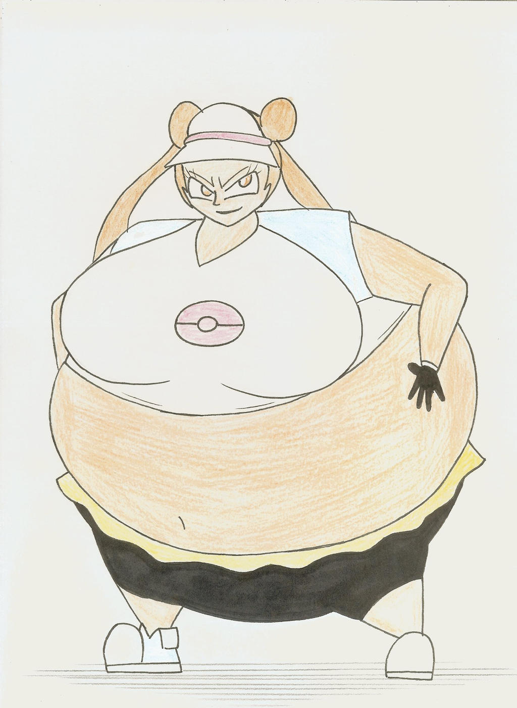 Mha Roly Poly COM Roly poly Rosa by Robot001 on DeviantArt