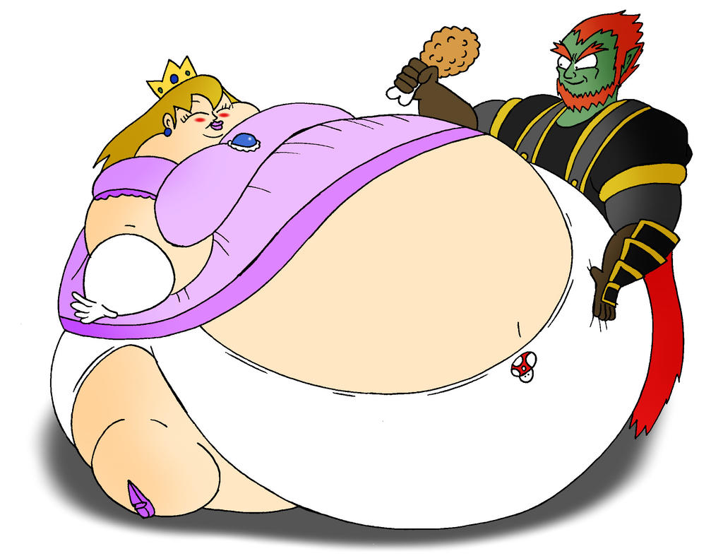 COM Ganondorf feeds Peach