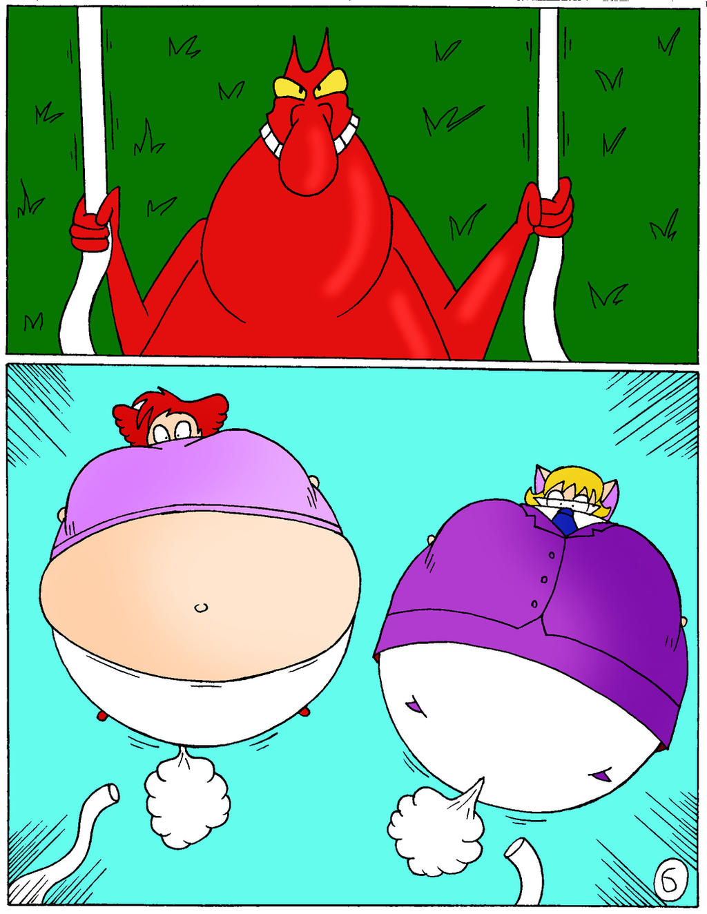 Deviantart Inflation Half Inflation Strikes page 6 by Robot001 on DeviantArt