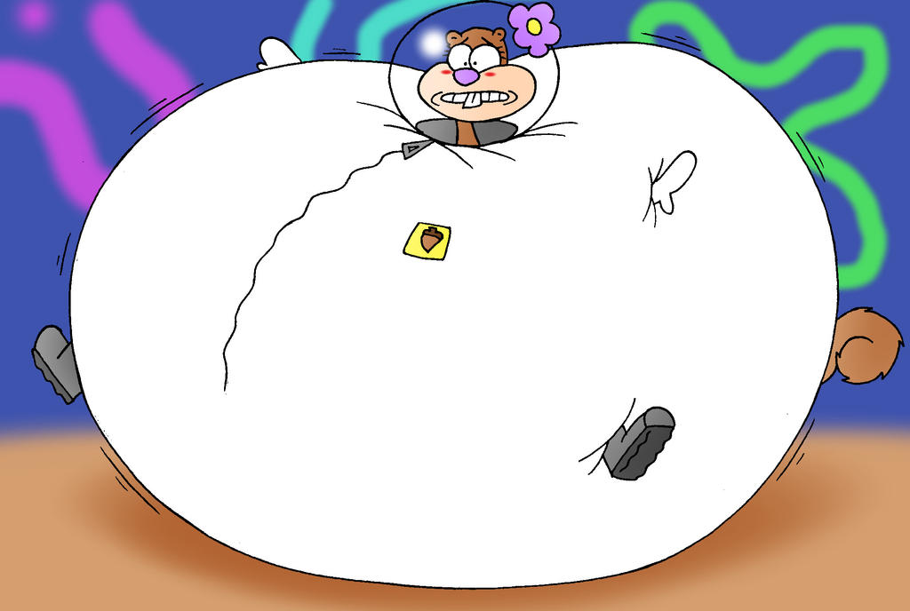 COM Sandy's suit malfunction by Robot001 on DeviantArt