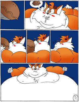 What does the fox eat? page 5