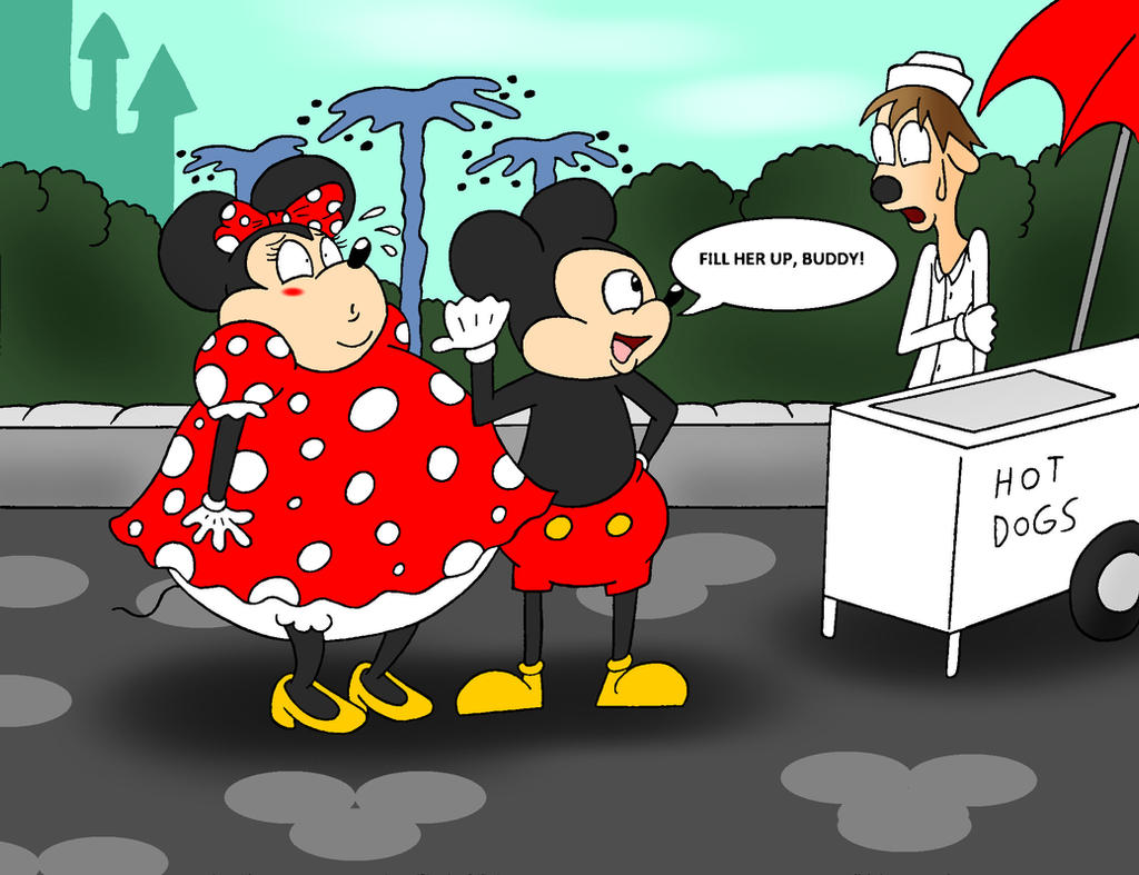 Minnie Tries The Disney Diet By Robot001 On Deviantart