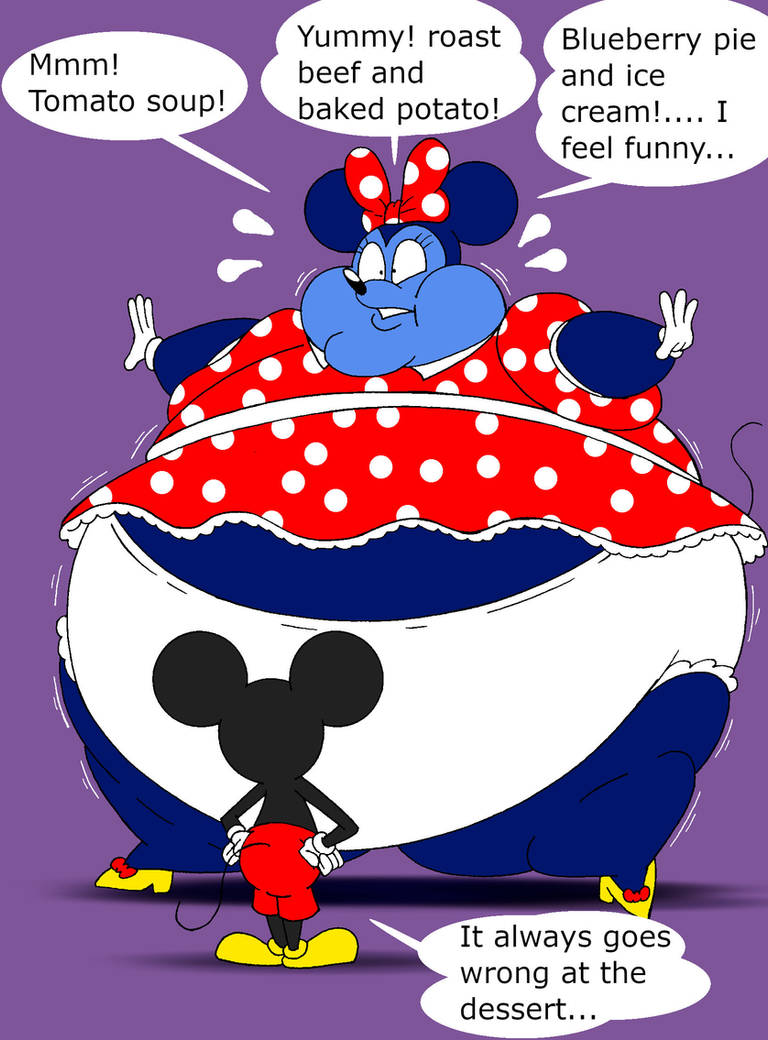 Mouse Blueberry Inflation COM Blueberry Minnie by Robot001 on DeviantArt