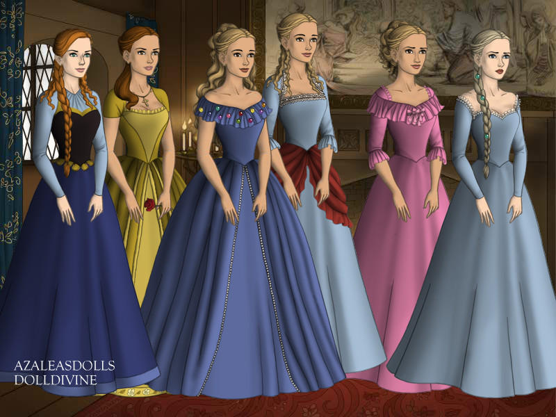 Disney Princess Tudors by SnowBeautyMlp on DeviantArt