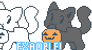 (F2U) halloween pixel icon base
