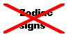Anti-zodiac Signs Stamp
