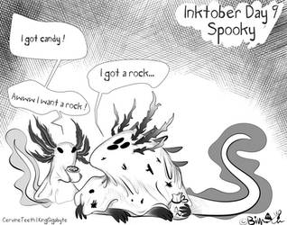 Inktober Day 9: Spooky