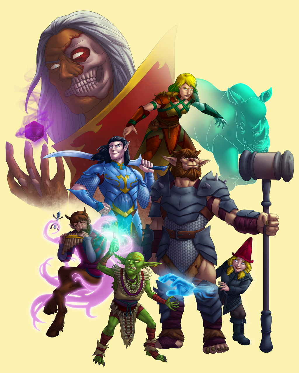 DnD Party by wildcard24 on DeviantArt