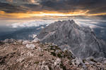 Grintovec summit towards Mt. Kocna by BerarAdrian