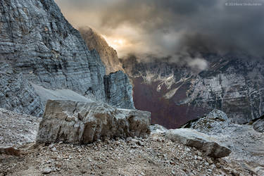 Triglav from Cez Prag by BerarAdrian