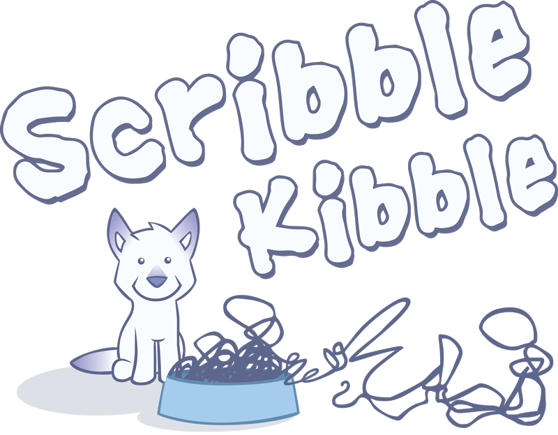 Kibble Cursive Scribble Kibble Logo by CrownePrince on DeviantArt