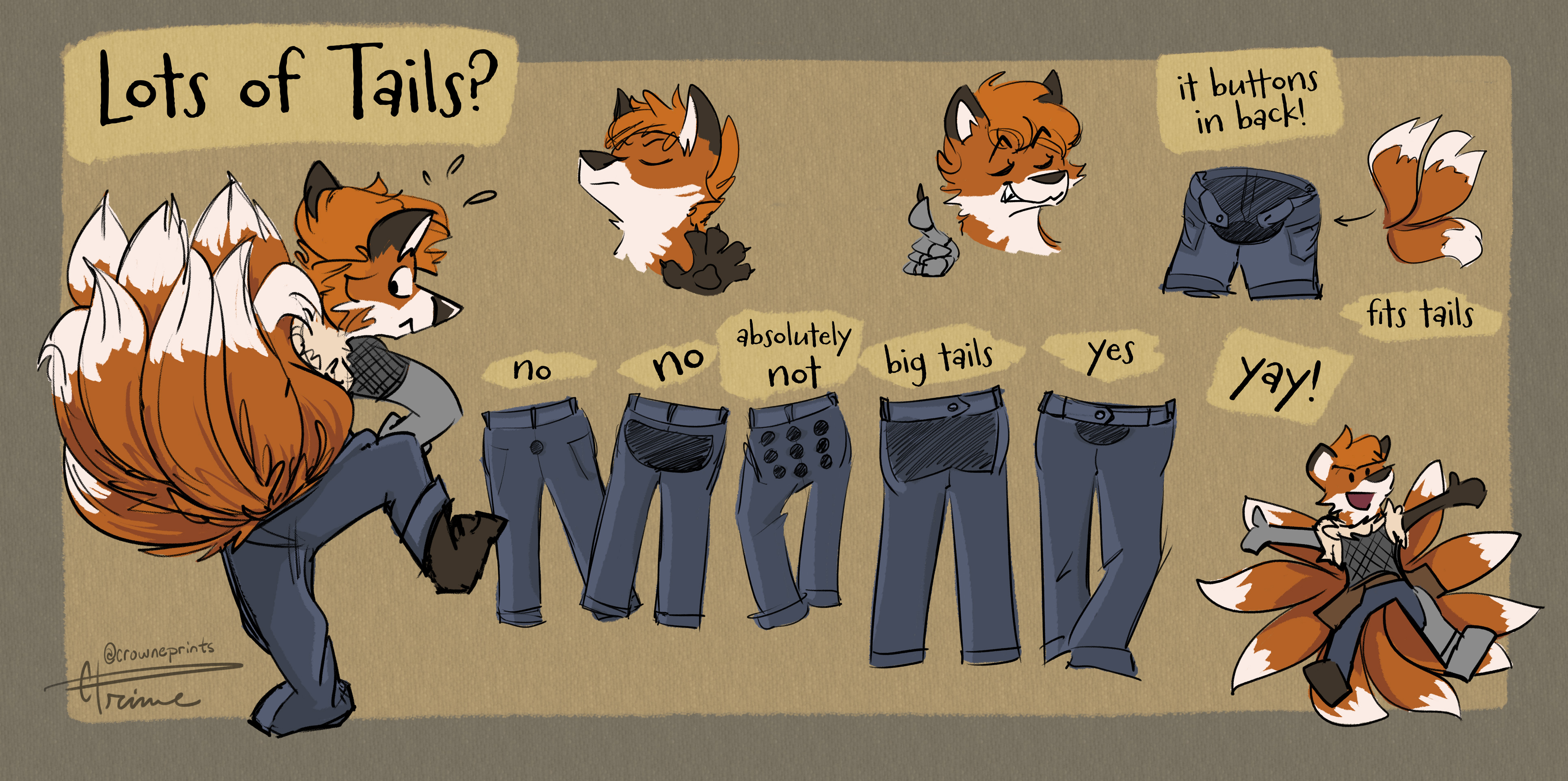 Helios Tail Pants by CrownePrince on DeviantArt