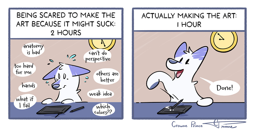 The Art Might Suck