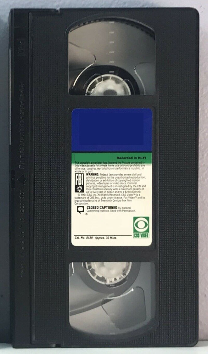 CBS Video Label Template (1994-2000) by DTVRocks on DeviantArt