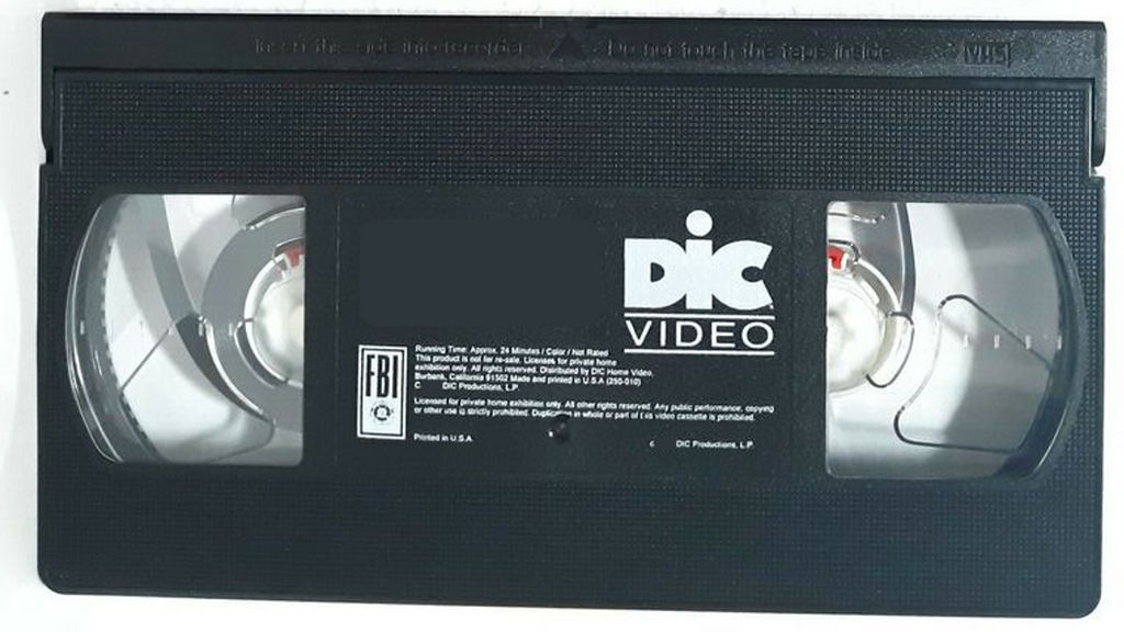 DiC Video Label Template (1990s) by DTVRocks on DeviantArt