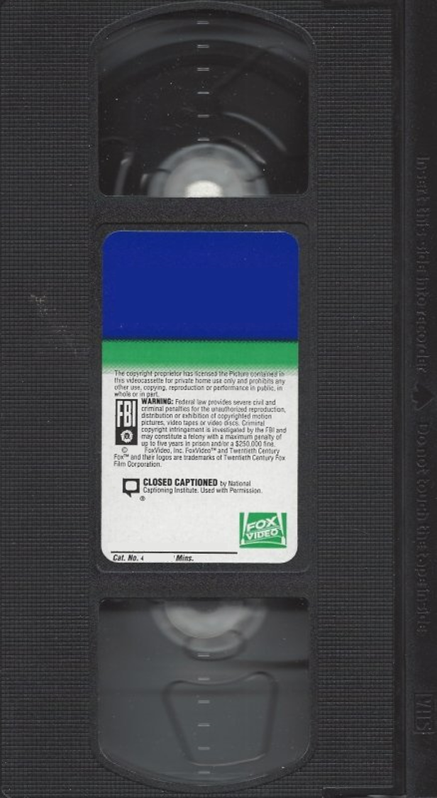 Fox Video Label Template (1991-1995) (Alt Variant) by DTVRocks on ...