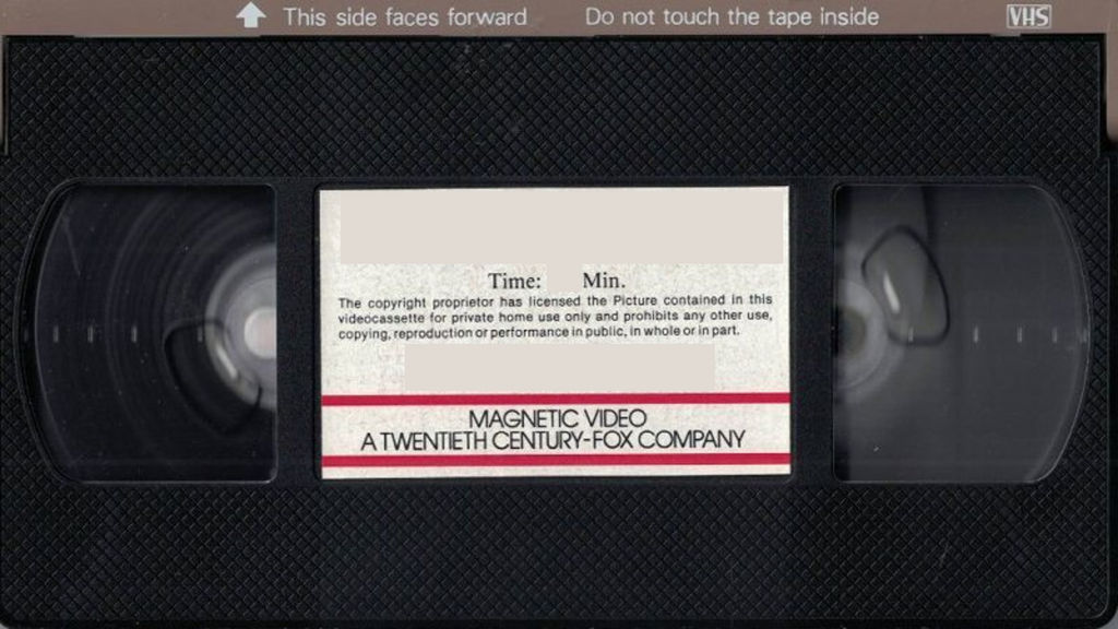 Magnetic Video Label Template (1980-1981) by DTVRocks on DeviantArt