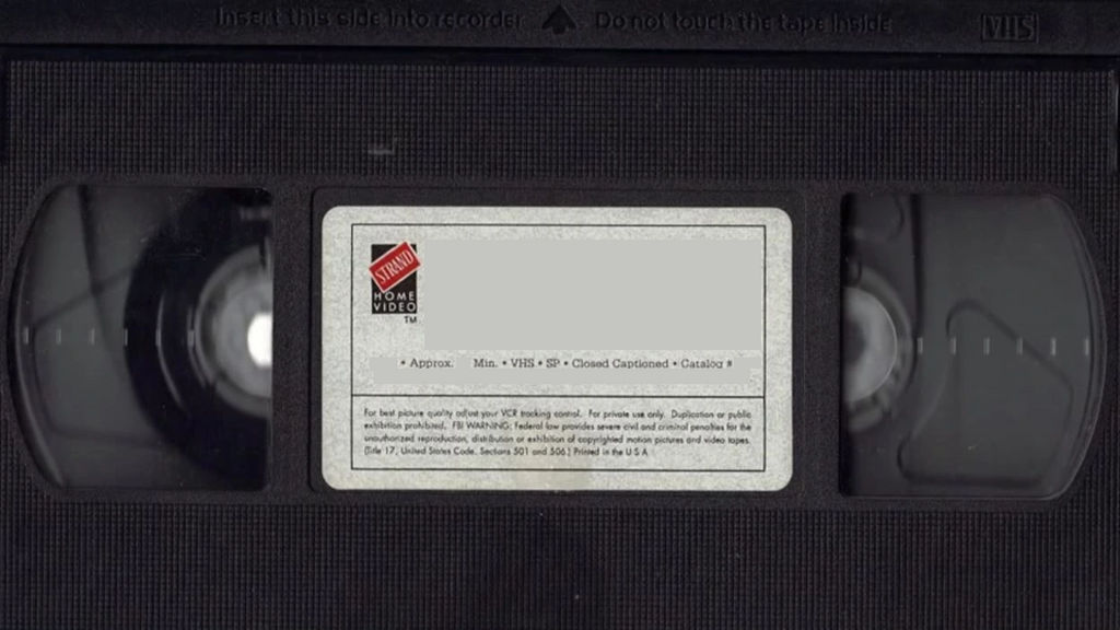 Strand Home Video Label Template (1993-1995) by DTVRocks on DeviantArt