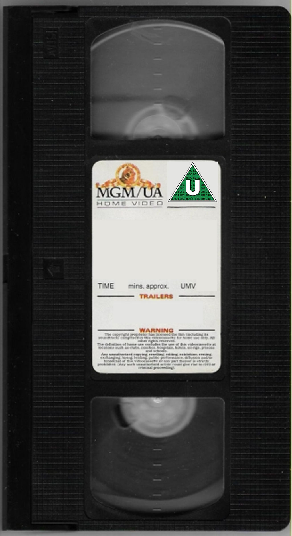 MGM/UA Label Temp (1980s-1990s UK) (R) (Rated U) by DTVRocks on DeviantArt