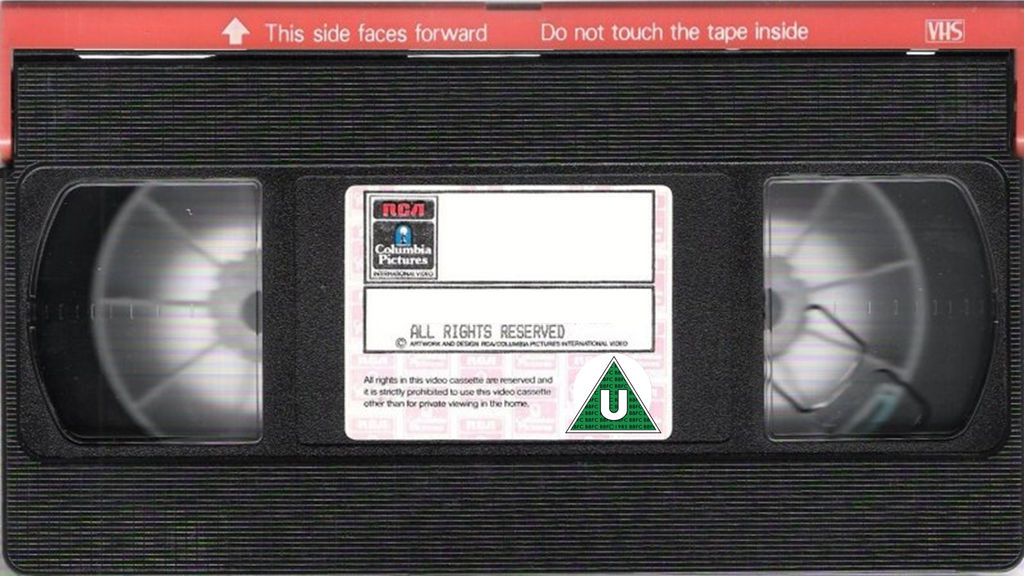RCPV Label Template (1985-1991 UK) (R, Rated U) by DTVRocks on DeviantArt