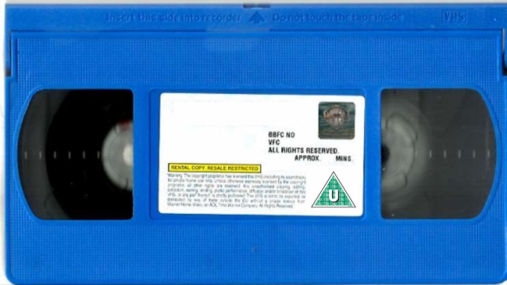 WHV Label Template (2003-2007 UK) (R) (Rated U) by DTVRocks on DeviantArt