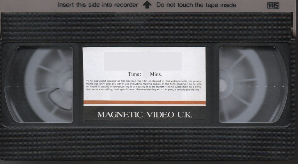 Magnetic Video Label Template (1977-1980 UK) by DTVRocks on DeviantArt