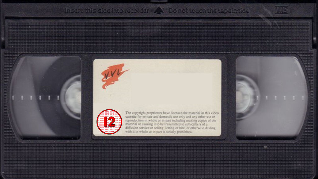 VVL Video Label Template (1993-1997 UK) (Rated 12) by DTVRocks on ...