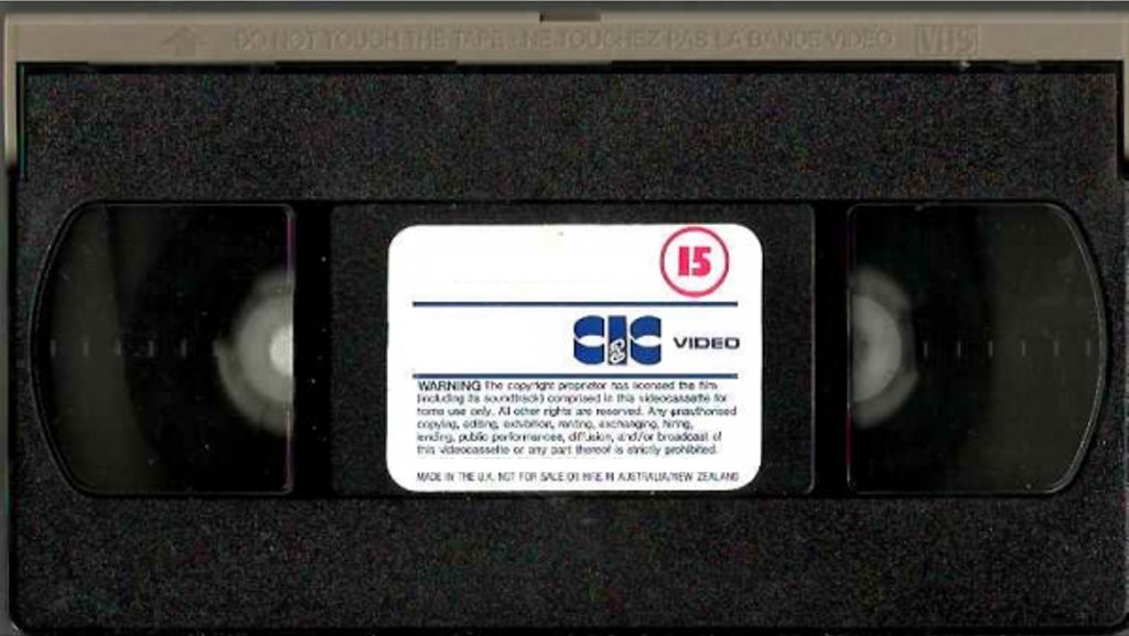 Cic Sticker CIC Video Label (1985-1987 UK) (Rated 15) (#2) by DTVRocks on DeviantArt
