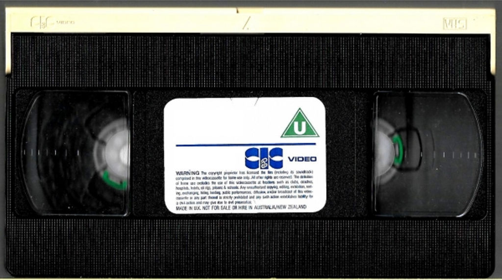 CIC Video Label Template (1987-1988 UK) (Rated U) by DTVRocks on DeviantArt