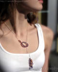 'Violante' lariat necklace by Arctida