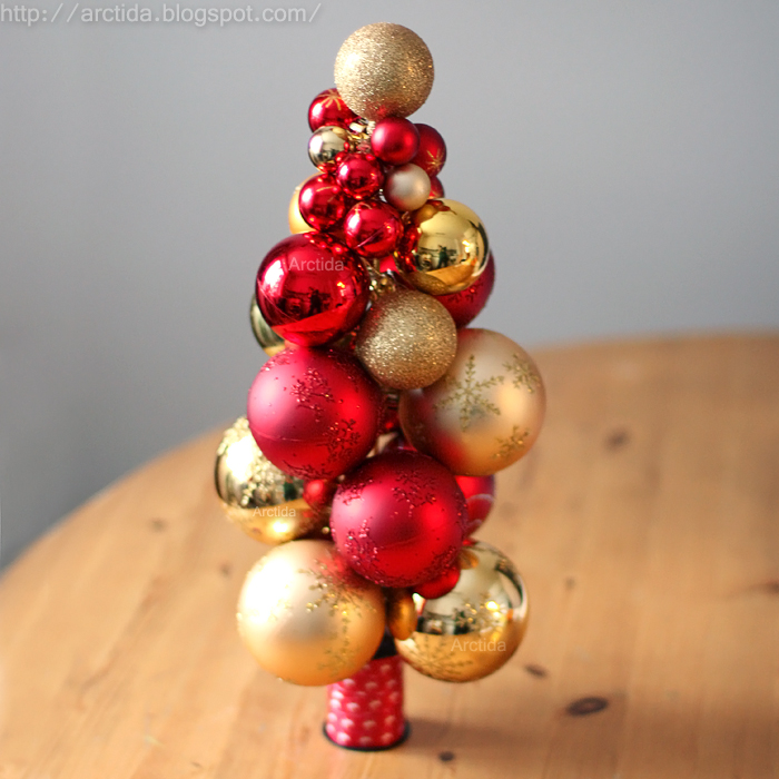 DIY Christmas Ornament Tree